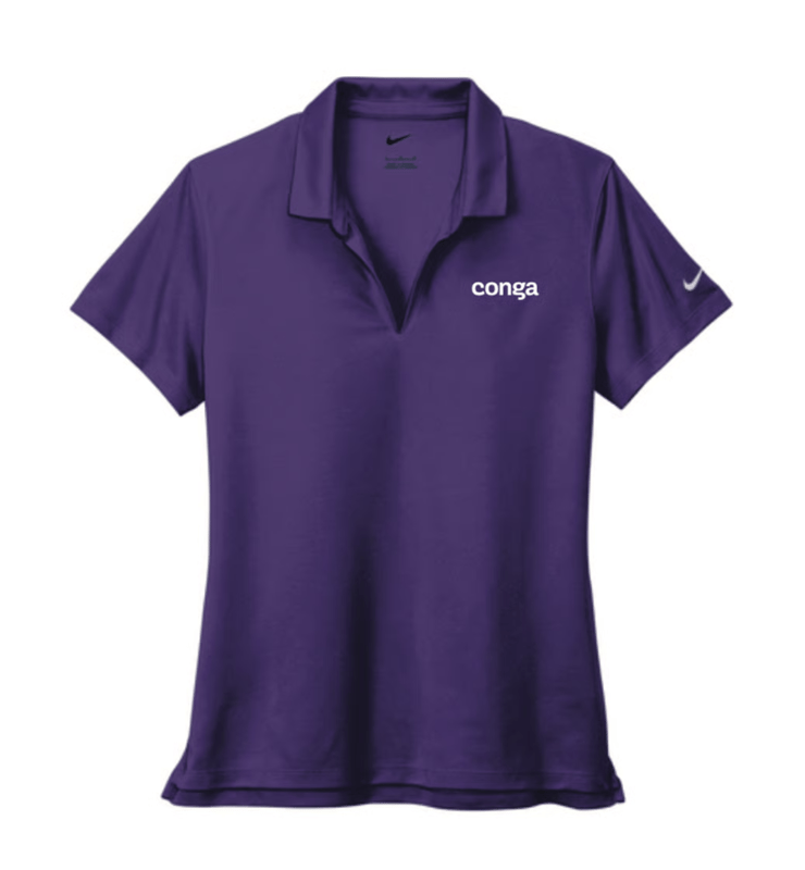 Conga Women's Nike Dri-fir Micro Pique 2.0 Polo - image1