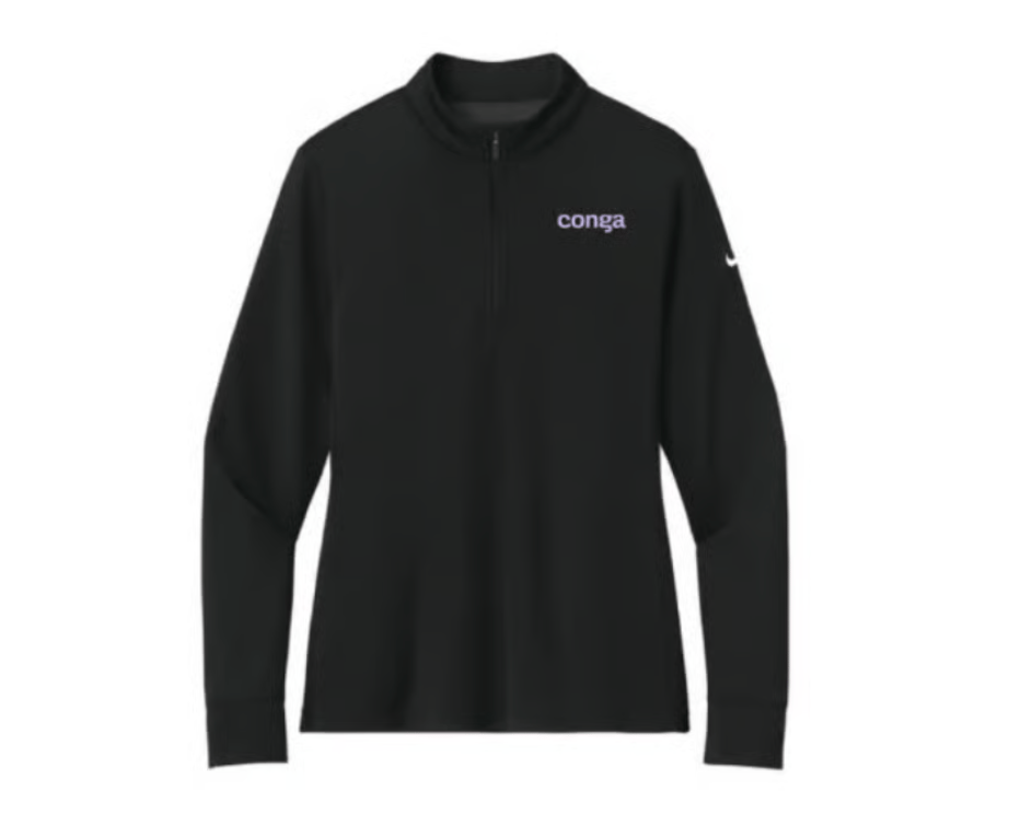 Conga Nike Women's Essential 1/2-Zip Cover-Up - image1