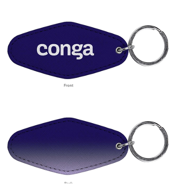 Conga LVL Motel Keychain - image1
