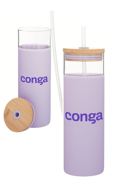 Conga 25 oz Totem Glass Tumbler - image1