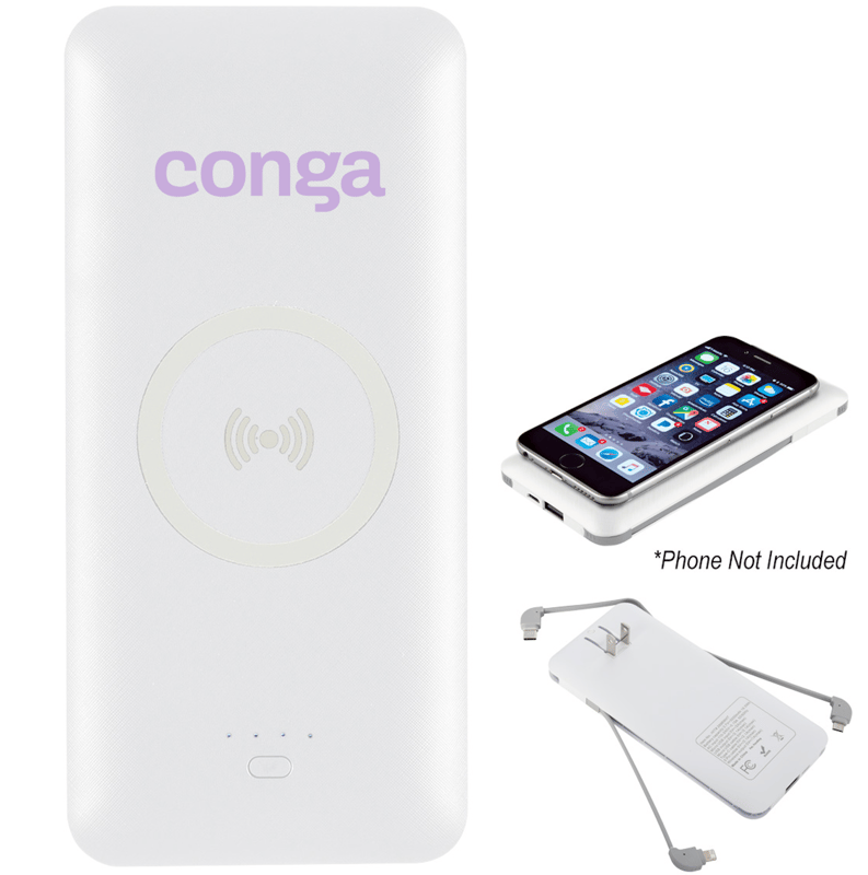 Conga - 5-In-1 Wireless Charging Power Bank - image1