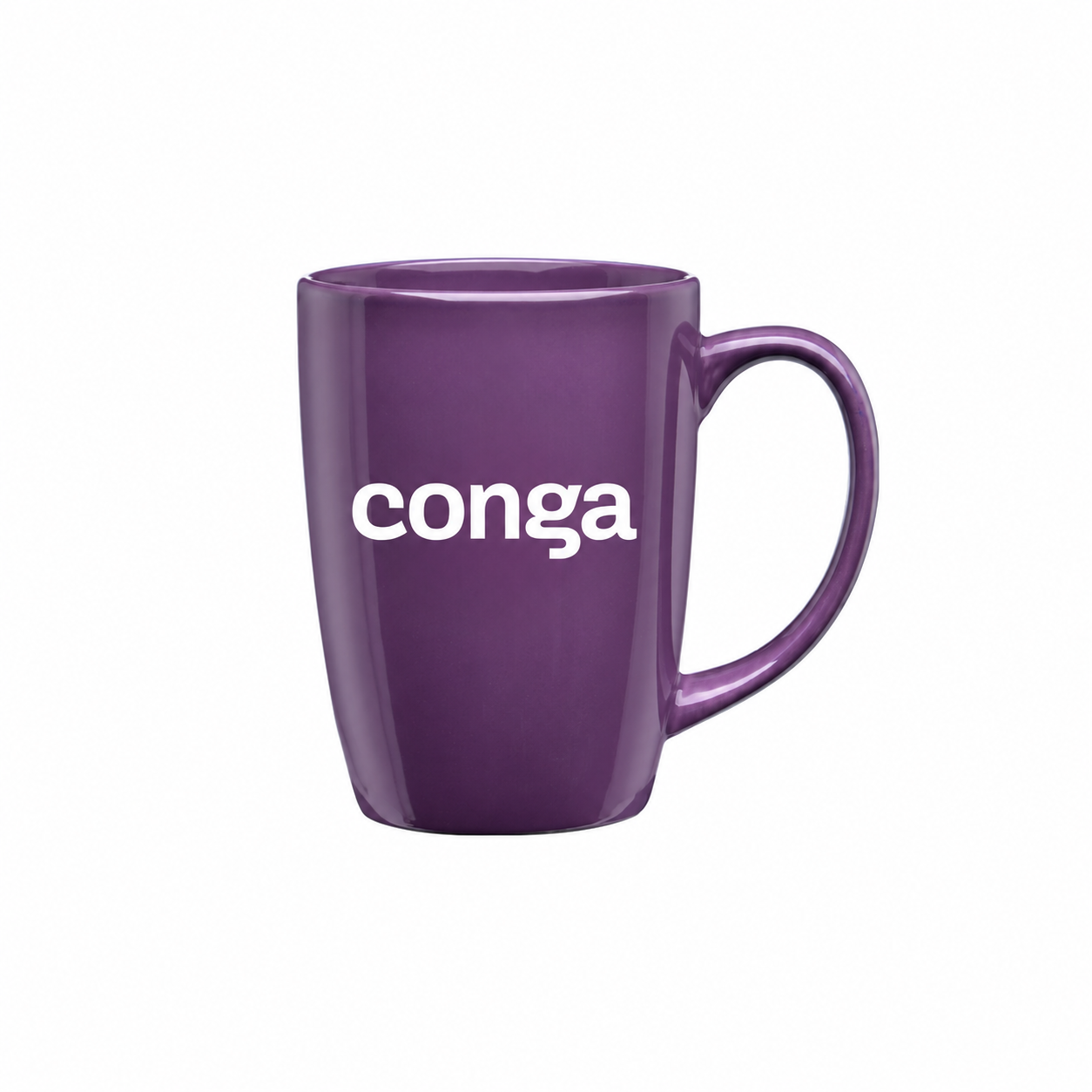 Conga Purple Taza Mug